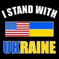 I Stand With Ukraine USA Support Flags United Wool Snapback Cap