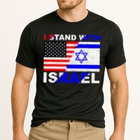 I Stand With Israel Pray For Israel Us Israel Flag Cooling Performance Crew T-Shirt