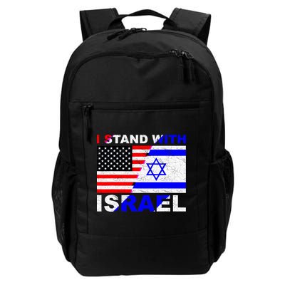 I Stand With Israel Pray For Israel Us Israel Flag Backpack
