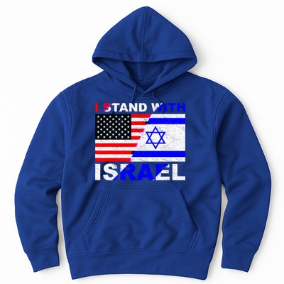 I Stand With Israel Pray For Israel Us Israel Flag Hoodie