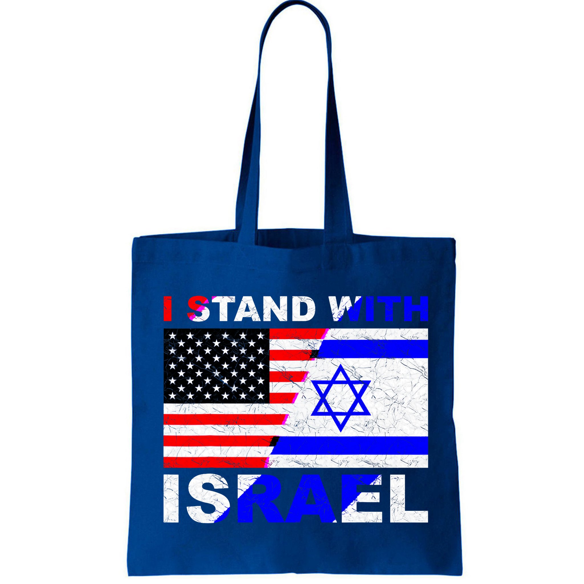 I Stand With Israel Pray For Israel Us Israel Flag Bag