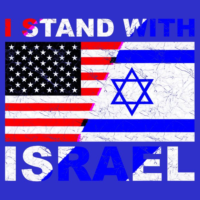 I Stand With Israel Pray For Israel Us Israel Flag Bag