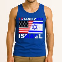 I Stand With Israel Pray For Israel Us Israel Flag Tank Top