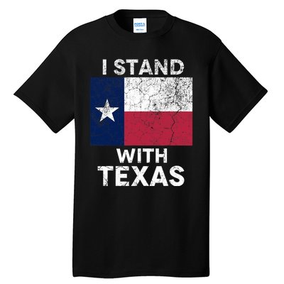 I Stand With Texas Tall T-Shirt