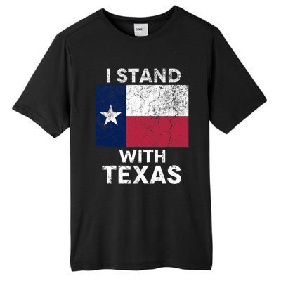 I Stand With Texas Tall Fusion ChromaSoft Performance T-Shirt