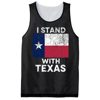 I Stand With Texas Mesh Reversible Basketball Jersey Tank