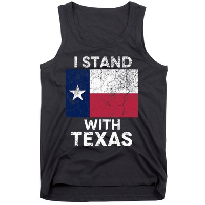 I Stand With Texas Tank Top