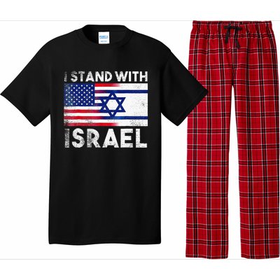 I Stand With Israel Pray For Israel US And Israel Flag  Pajama Set