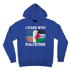 I Stand With Palestine For Their Freedom Us Palestine Flag Hoodie