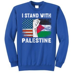 I Stand With Palestine For Their Freedom Us Palestine Flag Sweatshirt