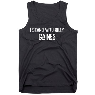 I Stand With Riley Gaines Tank Top