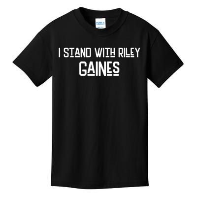 I Stand With Riley Gaines Kids T-Shirt