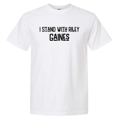 I Stand With Riley Gaines Garment-Dyed Heavyweight T-Shirt