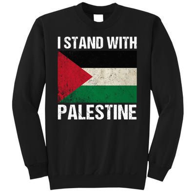 I Stand With Palestine For Their Freedom Us Palestine Flag Sweatshirt