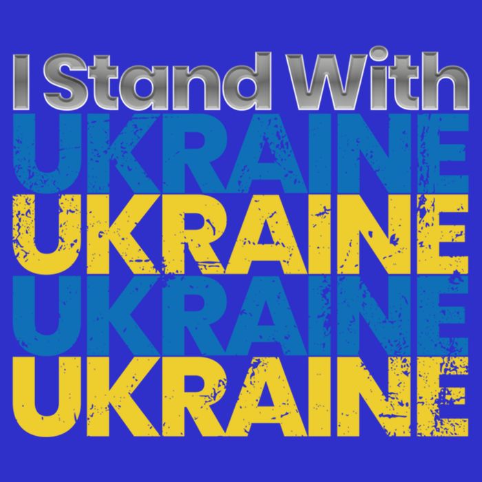 I Stand With Ukraine Ukrainian Flag Ukrainians Gift Baby Bodysuit