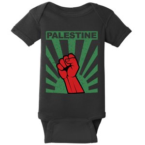 I Stand With Palestine For Their Freedom Free Palestine Baby Bodysuit