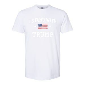 I Stand With Trump Cool Gift Softstyle CVC T-Shirt