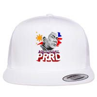 I Stand With PRRD I'm Not Filipino For Nothing Free PRRD Flat Bill Trucker Hat