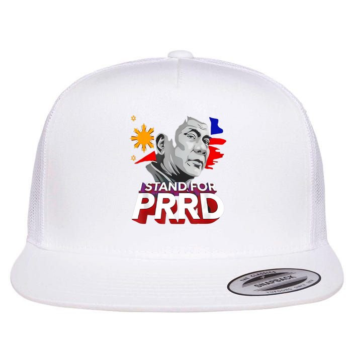 I Stand With PRRD I'm Not Filipino For Nothing Free PRRD Flat Bill Trucker Hat