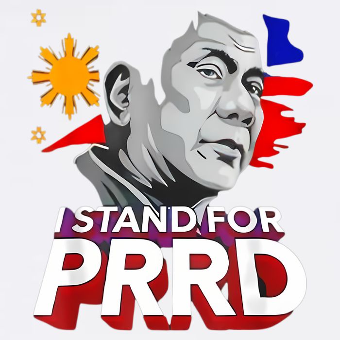 I Stand With PRRD I'm Not Filipino For Nothing Free PRRD Flat Bill Trucker Hat