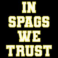 In Spags We Trust Flexfit Unipanel Trucker Cap