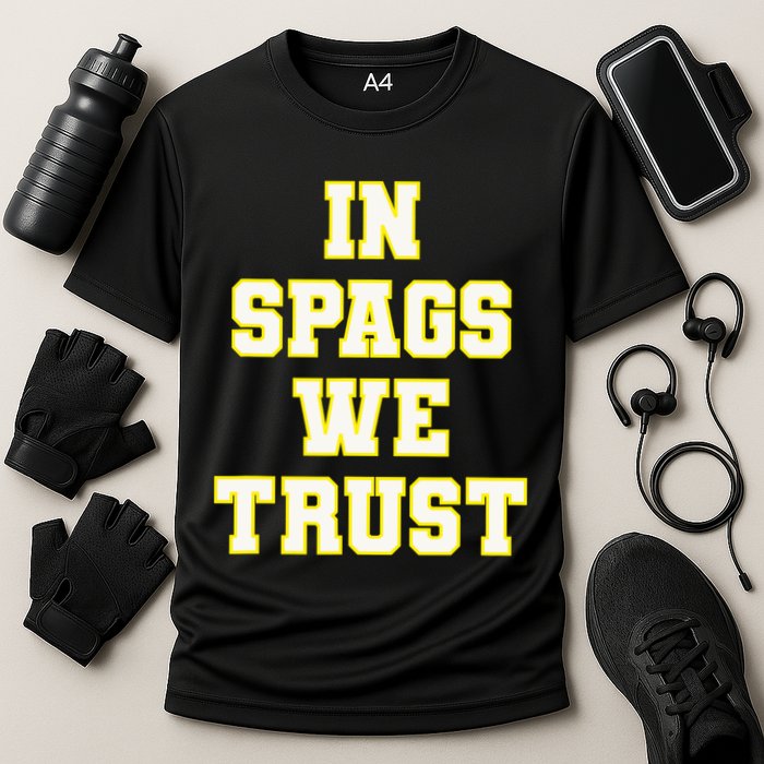 In Spags We Trust Cooling Performance Crew T-Shirt