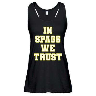 In Spags We Trust Ladies Essential Flowy Tank