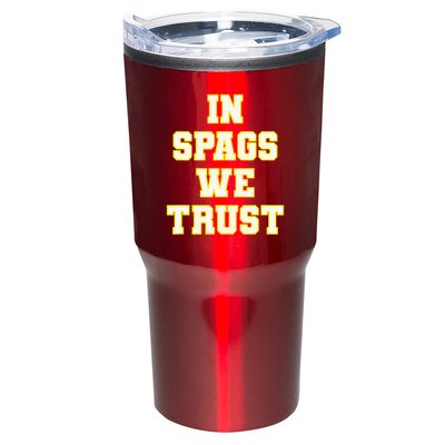 In Spags We Trust Tumbler