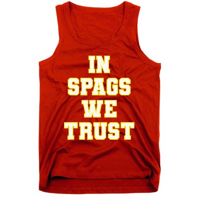 In Spags We Trust Tank Top