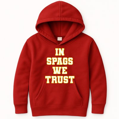 In Spags We Trust Kids Hoodie