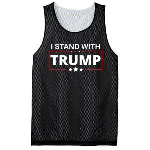 I Stand With Trump Mesh Reversible Basketball Jersey Tank