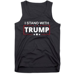 I Stand With Trump Tank Top