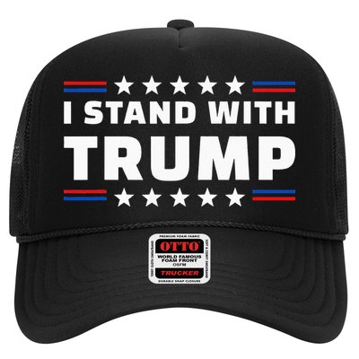 i stand with trump Trucker Hat