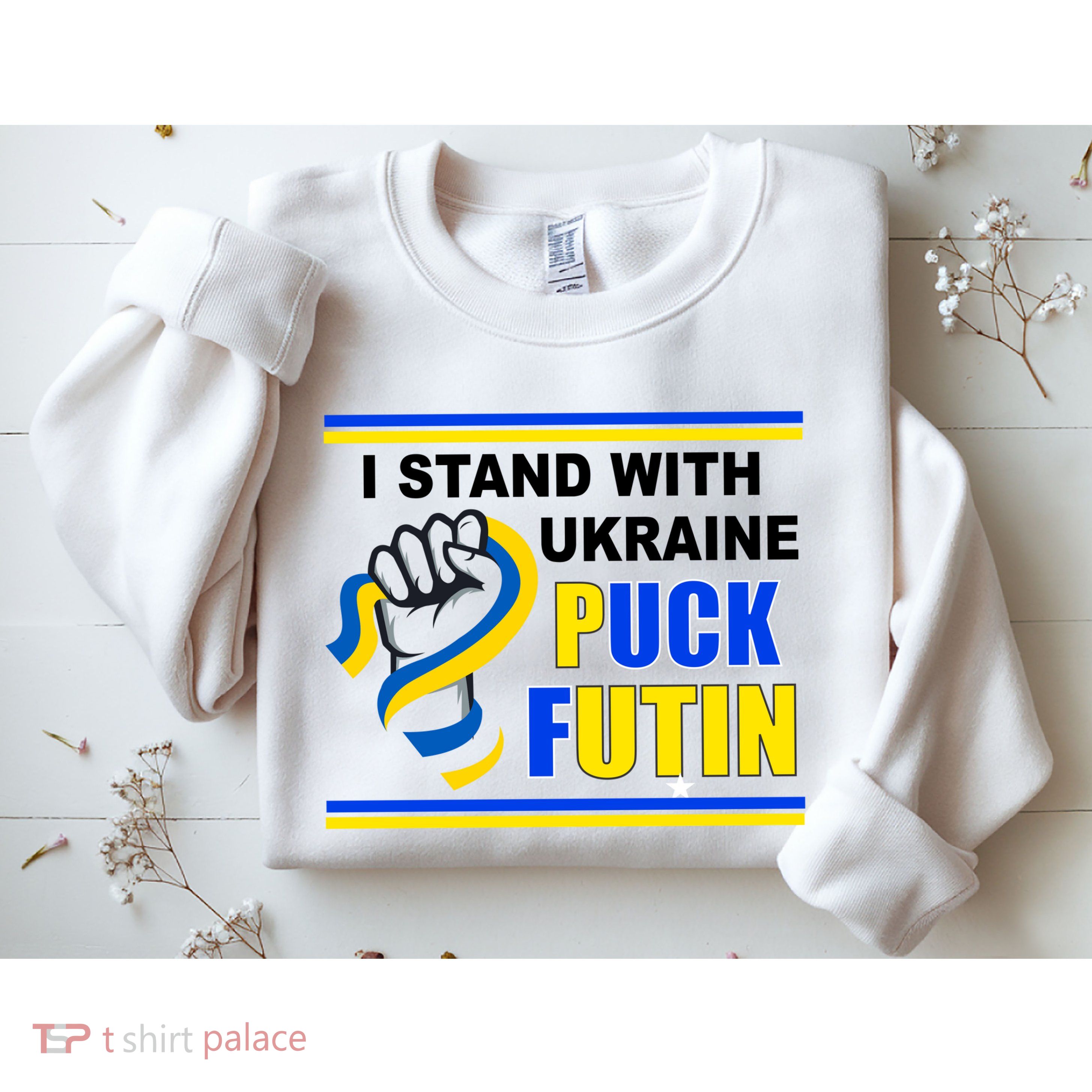 I Stand With Ukraine Puck Futin (Putin) Sweatshirt