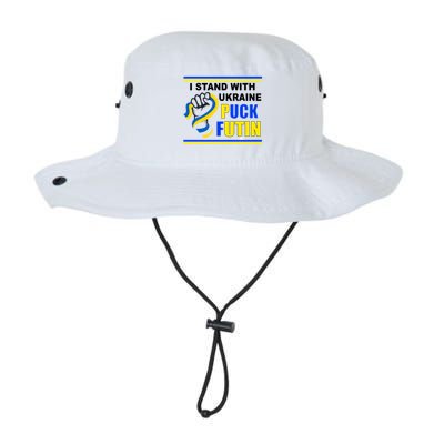I Stand With Ukraine Puck Futin (Putin) Bucket Hat