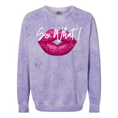 I So What P.I.N.K Colors Colorblast Crewneck Sweatshirt