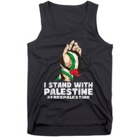 I Stand With Palestine For Their Freedom Free Palestine Tank Top