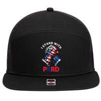I Stand With PRRD Digong Duterte Philippine DU30 7 Panel Mesh Trucker Snapback Hat