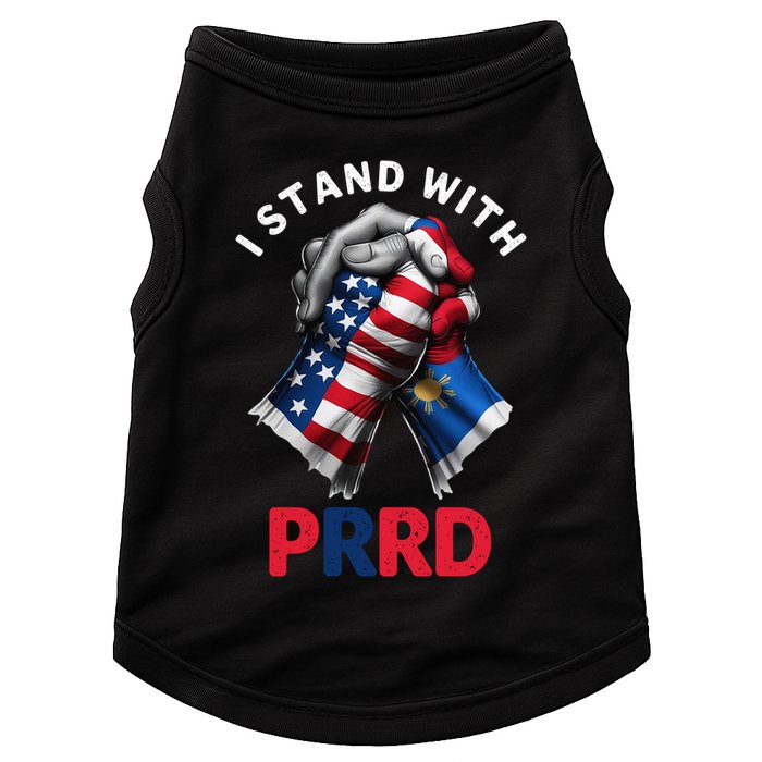 I Stand With PRRD Digong Duterte Philippine DU30 Doggie Tank