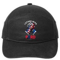 I Stand With PRRD Digong Duterte Philippine DU30 7-Panel Snapback Hat