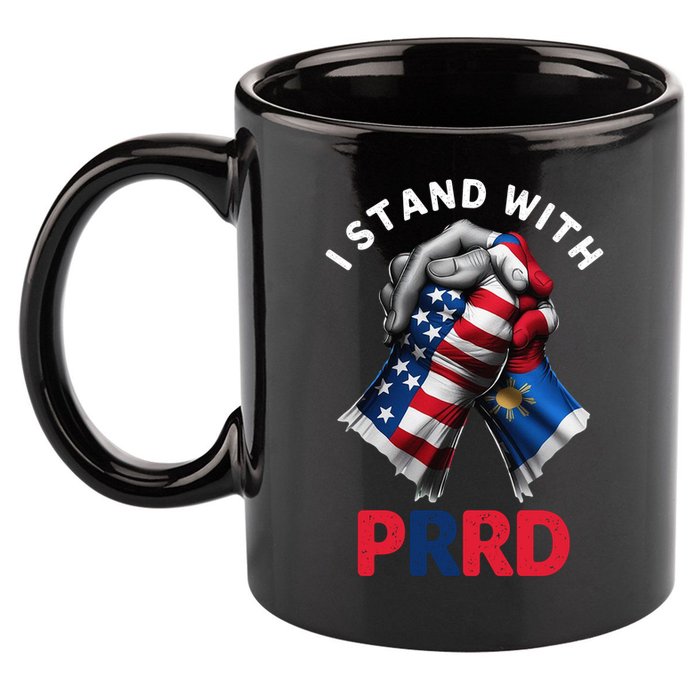 I Stand With PRRD Digong Duterte Philippine DU30 11oz C Handle Ceramic Mug