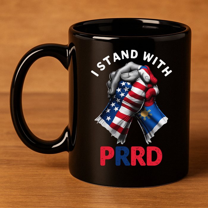 I Stand With PRRD Digong Duterte Philippine DU30 11oz C Handle Ceramic Mug