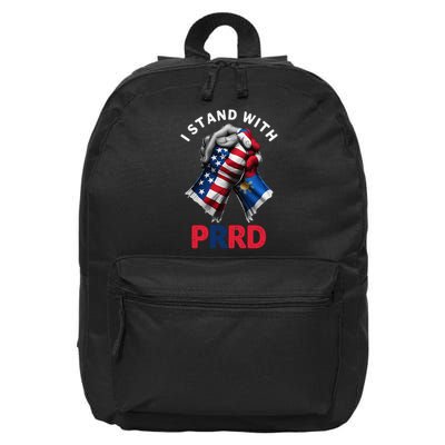 I Stand With PRRD Digong Duterte Philippine DU30 16 in Basic Backpack