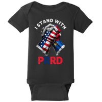 I Stand With PRRD Digong Duterte Philippine DU30 Baby Bodysuit