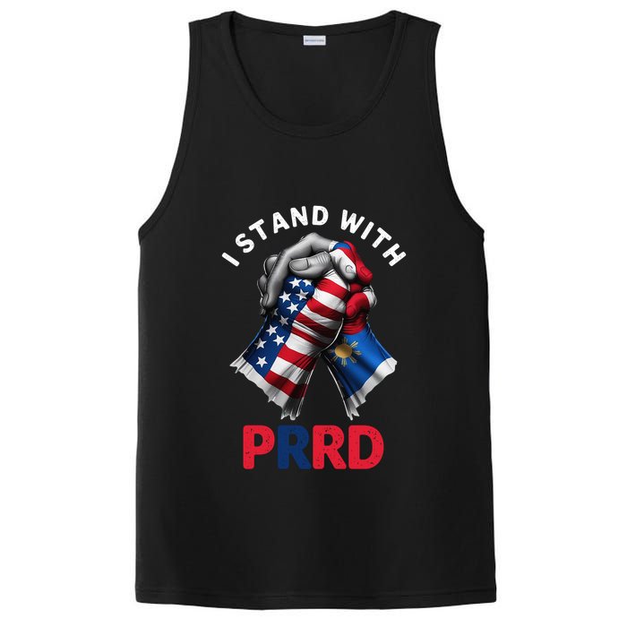 I Stand With PRRD Digong Duterte Philippine DU30 PosiCharge Competitor Tank