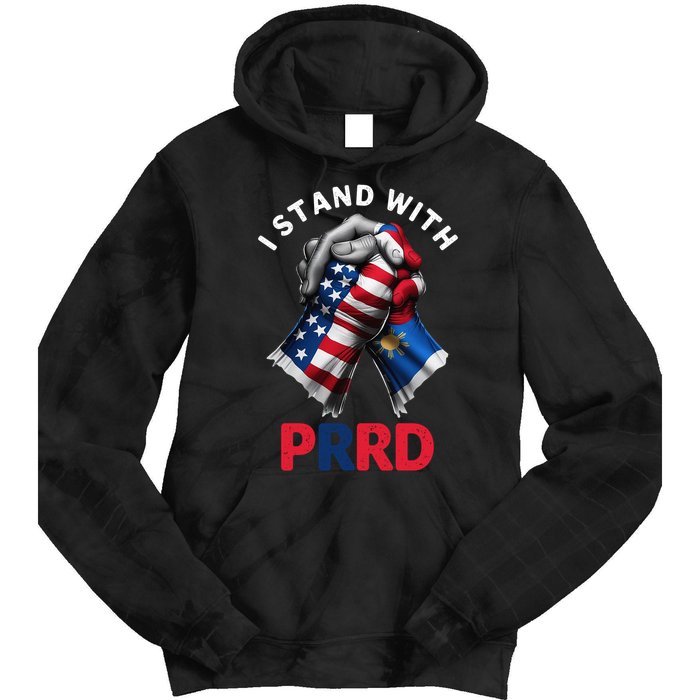 I Stand With PRRD Digong Duterte Philippine DU30 Tie Dye Hoodie