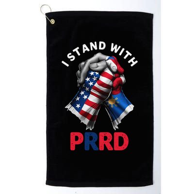 I Stand With PRRD Digong Duterte Philippine DU30 Golf Towel