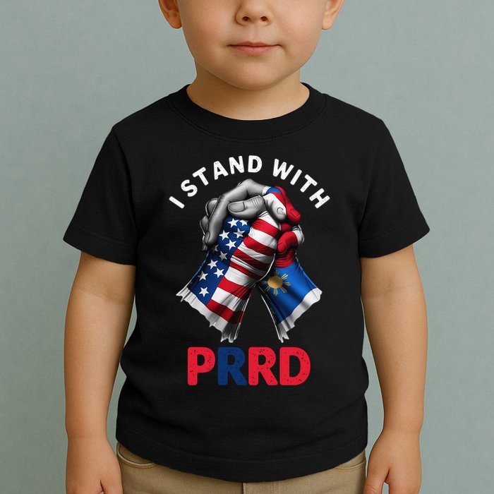 I Stand With PRRD Digong Duterte Philippine DU30 Toddler T-Shirt