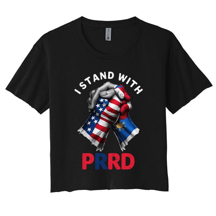 I Stand With PRRD Digong Duterte Philippine DU30 Crop Top