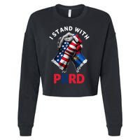 I Stand With PRRD Digong Duterte Philippine DU30 Cropped Pullover Crew
